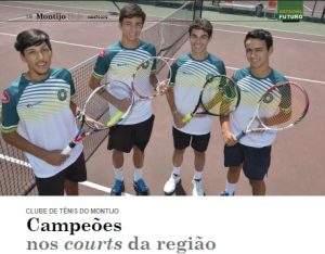 Read more about the article Equipa Sub 18 na Revista “Montijo Hoje”