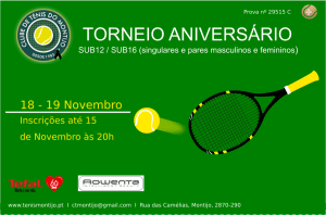 Read more about the article Torneio Aniversário no Clube Ténis do Montijo (Prova nº 29515) de nível C