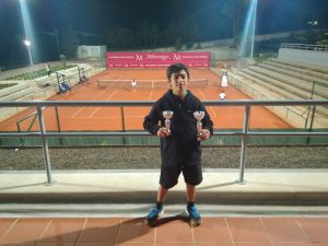 Read more about the article Excelente prestação de Tiago Valentim no Torneio de Natal no C.T. Estoril