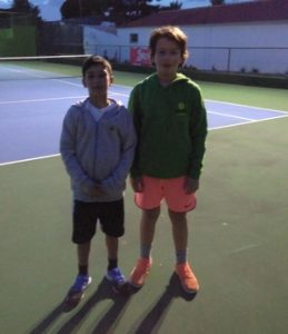 Read more about the article Tiago Valentim é Campeão Regional Sub 12 em Pares e Vice-Campeão em Singulares e Pares Mistos