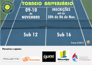 Read more about the article Torneio Aniversário – 09 e 10 de Novembro
